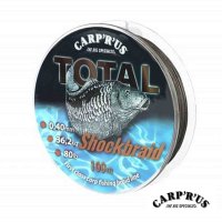 Carp ´R´ Us Total Shock Braid 0,40mm 100m 80lb pletená šnúra