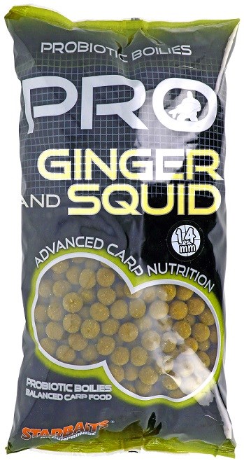 Starbaits Boilies Pro Ginger Squid 14mm 2,5kg