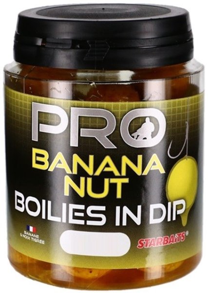 Starbaits Boilies v dipe Banana Nut 20mm 150g