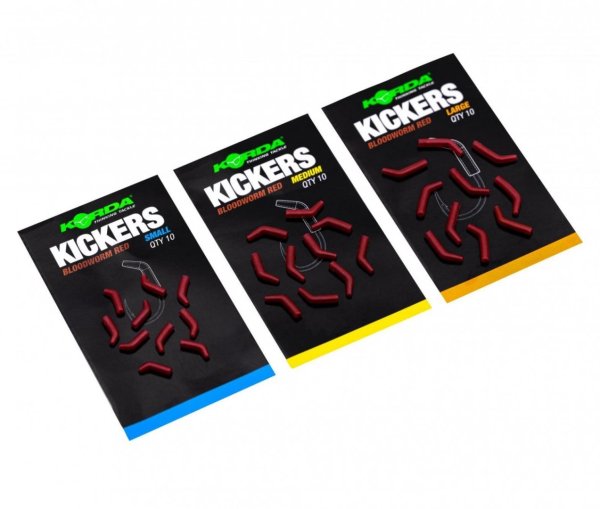 Korda Kickers Bloodworm Red Medium