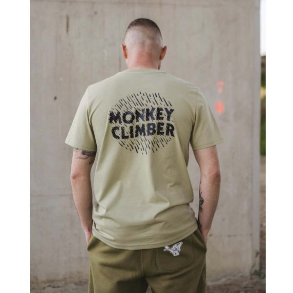 Monkey Climber Tričko Rain Shirt Stem Green vel.L