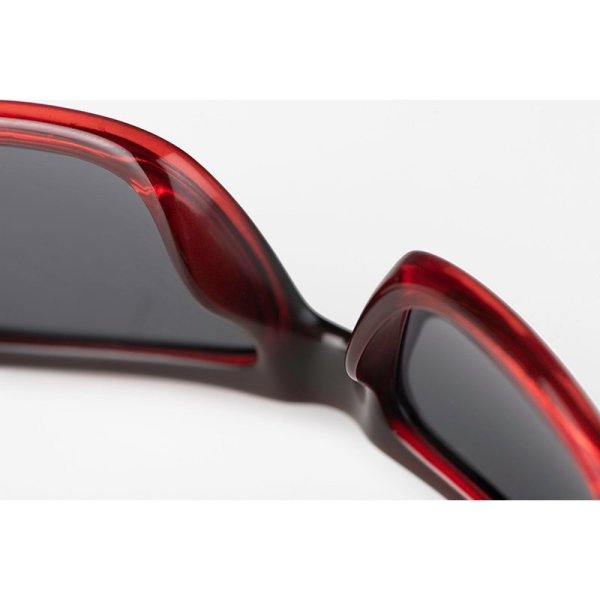 Fox Rage Transparent Red/Black Sunglasses Grey Lense