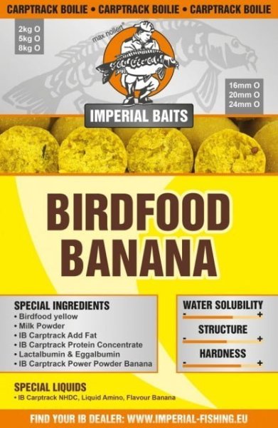 Imperial Baits Boilies Birdfood Banana 20mm 1kg