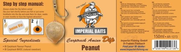 Imperial Baits Dip Carptrack Amino Roasted Peanut 150ml