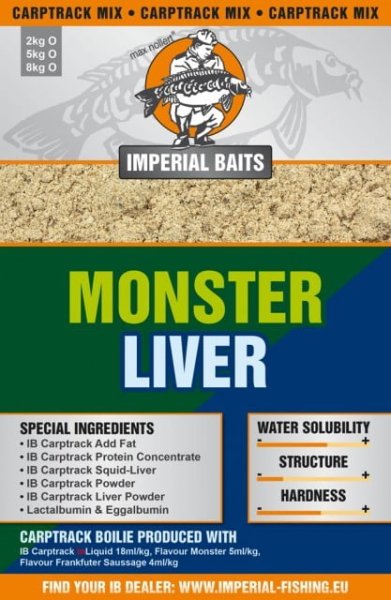 Imperial Baits Boilie Mix Carptrack Monster Liver 2kg