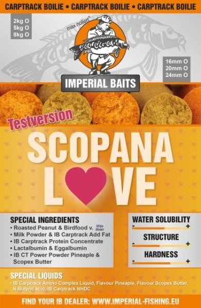 Imperial Baits Boilies Scopana.Love 24mm 1kg