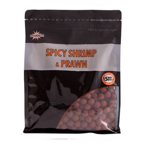 Dynamite Baits Boilies Spicy Shrimp-Prawn 20mm 1kg