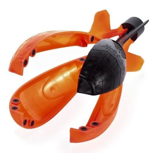 WOLF X-Spod raketa oranžovo čierna