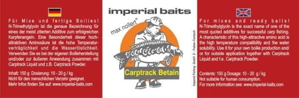 Imperial Baits Carptrack Betain 150g