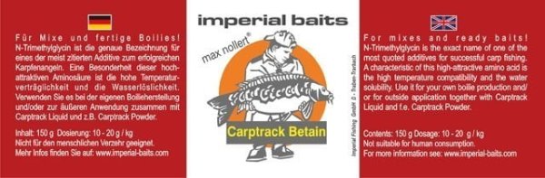 Imperial Baits Carptrack Betain Big One 600g