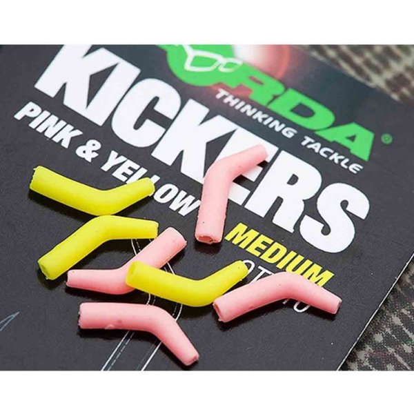 Korda Kickers Medium Yellow Pink