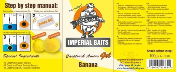 Imperial Baits Gel Carptrack Amino Banana 100g