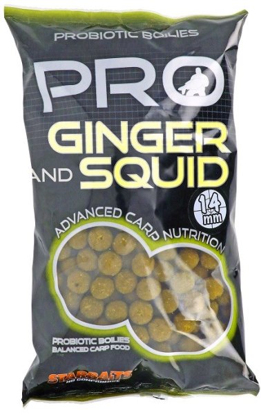 Starbaits Boilies Pro Ginger Squid 14mm 1kg